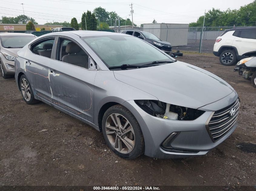 2017 HYUNDAI ELANTRA LIMITED