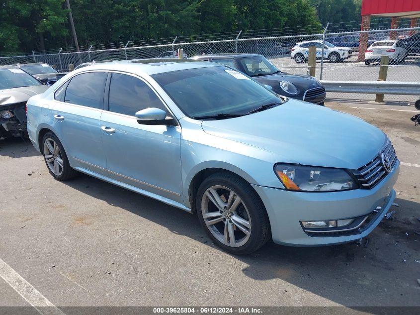 2013 VOLKSWAGEN PASSAT 2.0L TDI SE