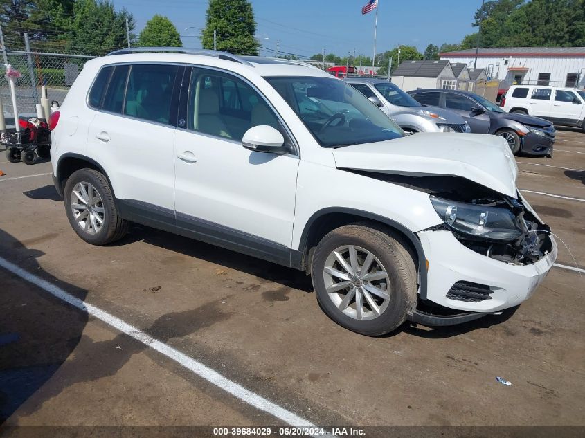 2017 VOLKSWAGEN TIGUAN 2.0T WOLFSBURG EDITION