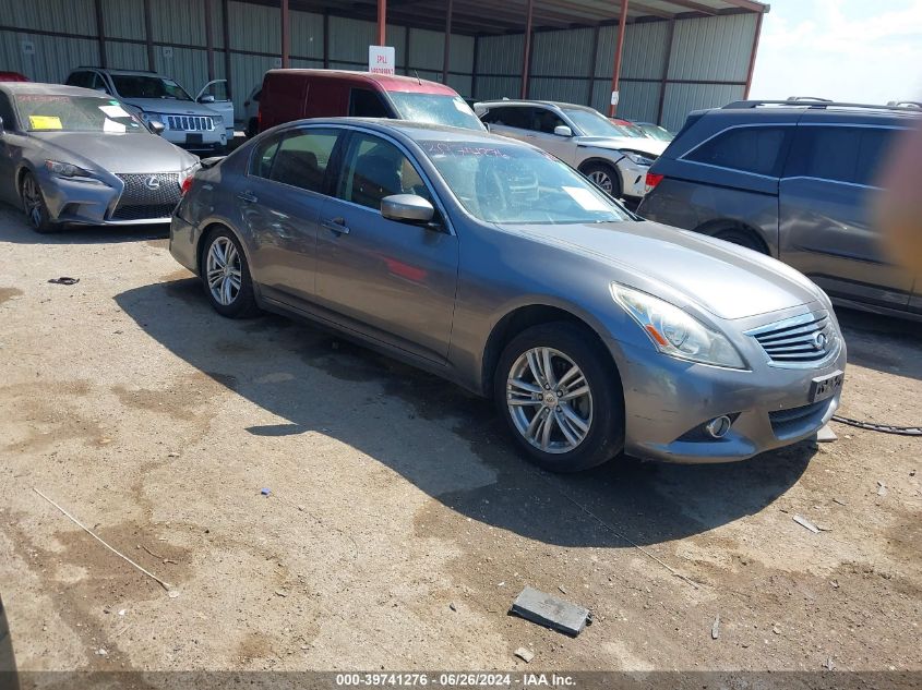 2012 INFINITI G25 JOURNEY