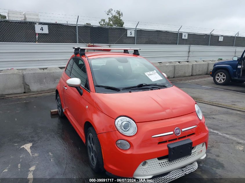 2015 FIAT 500E BATTERY ELECTRIC