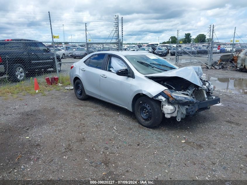 2017 TOYOTA COROLLA LE