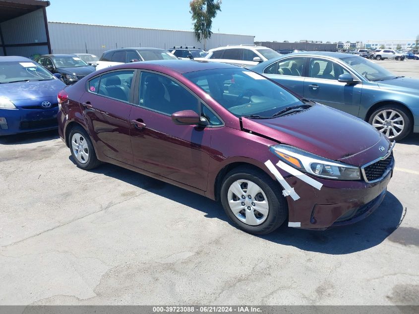 2018 KIA FORTE LX