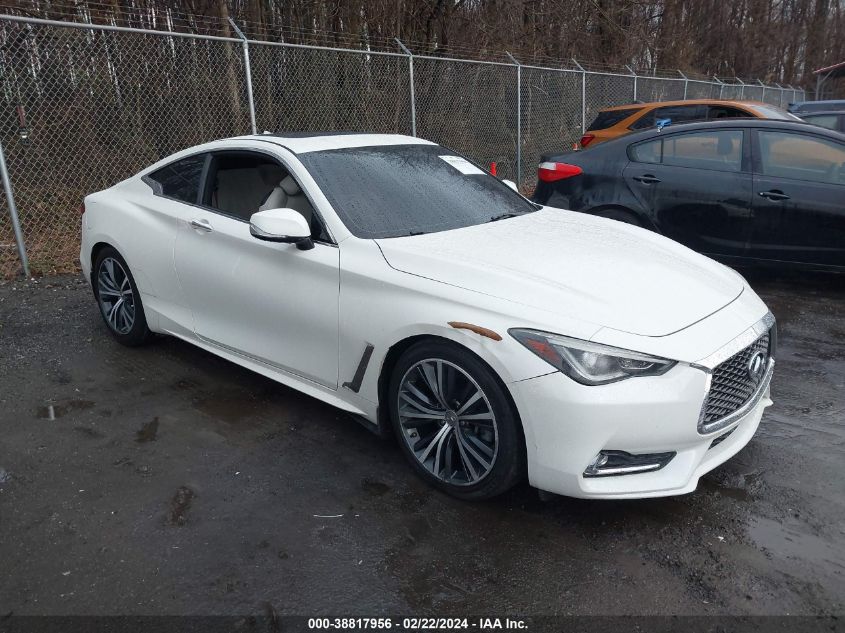 2018 INFINITI Q60 3.0T LUXE