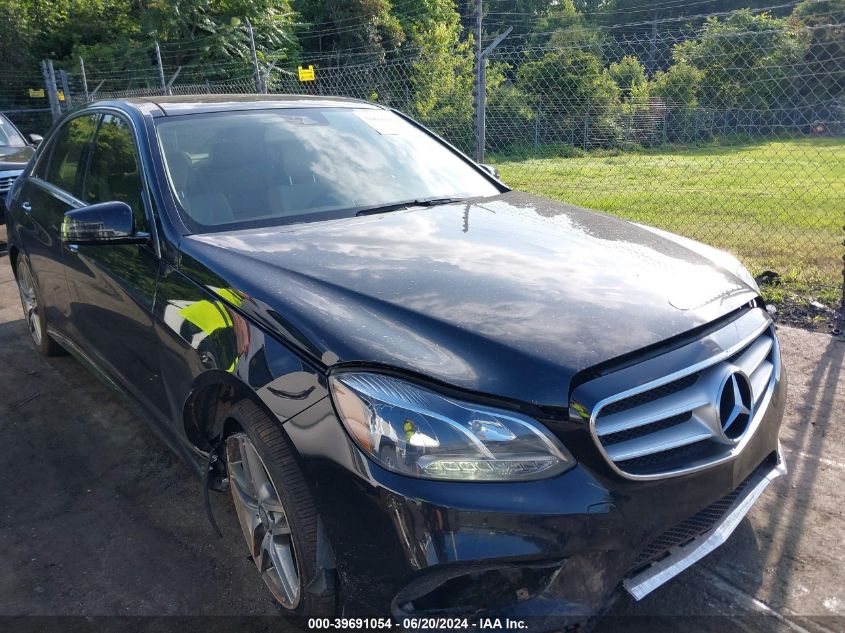 2016 MERCEDES-BENZ E 350 4MATIC