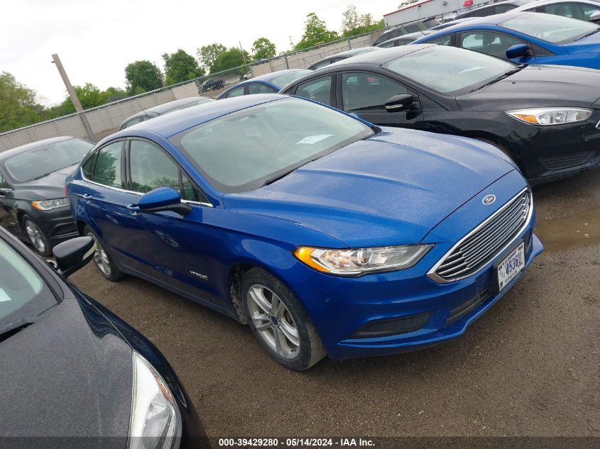 2018 FORD FUSION HYBRID S