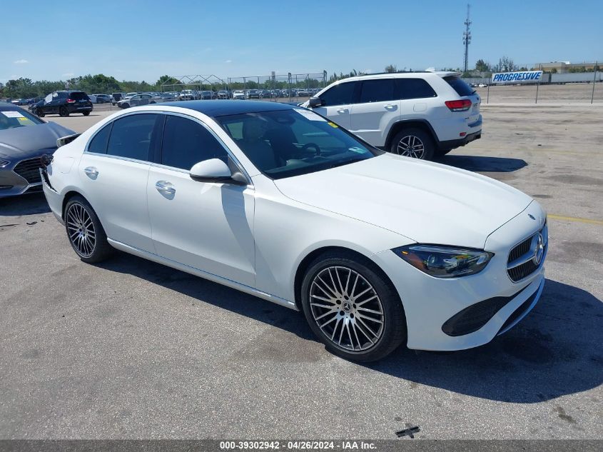 2022 MERCEDES-BENZ C 300 SEDAN