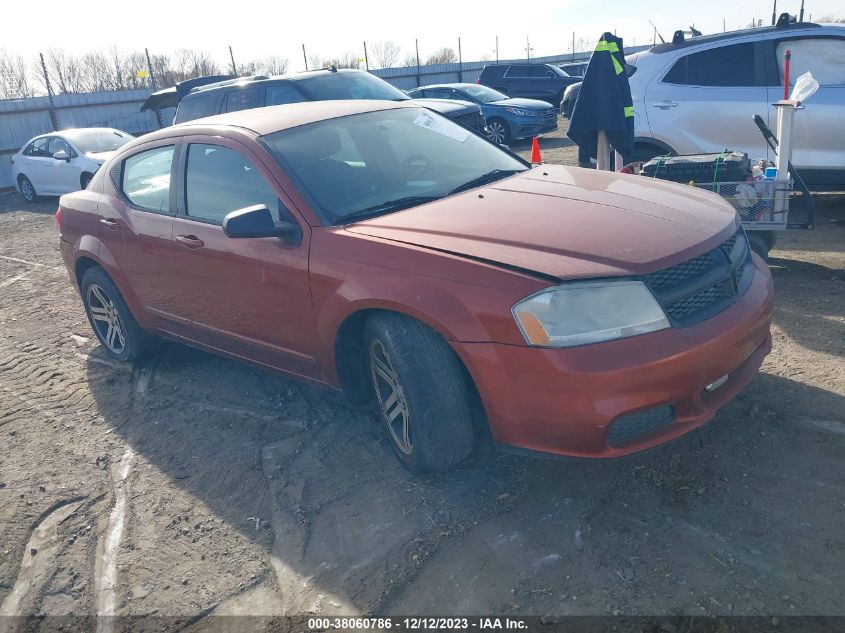 2012 DODGE AVENGER SE