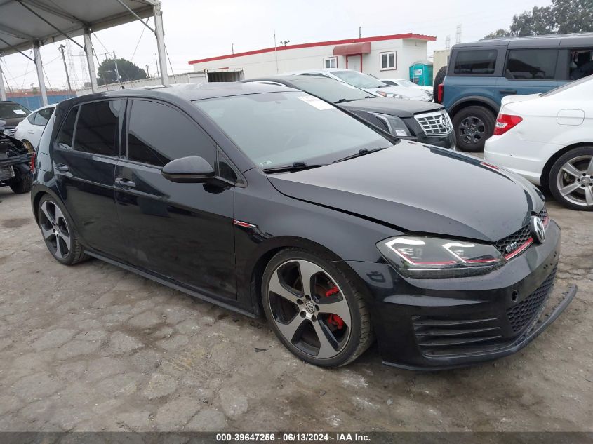 2017 VOLKSWAGEN GOLF GTI