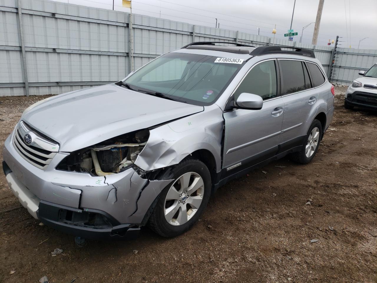 2012 SUBARU OUTBACK 2.5I LIMITED