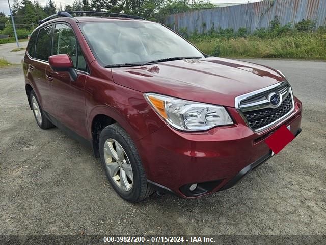 2016 SUBARU FORESTER 2.5I LIMITED