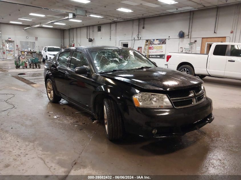 2012 DODGE AVENGER SXT PLUS