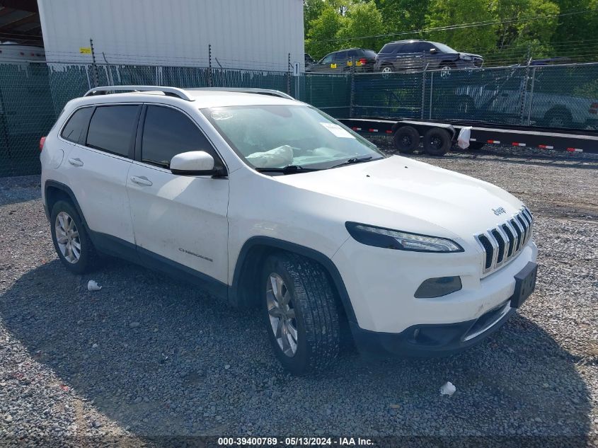 2017 JEEP CHEROKEE LIMITED 4X4