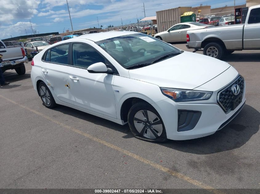 2020 HYUNDAI IONIQ HYBRID BLUE