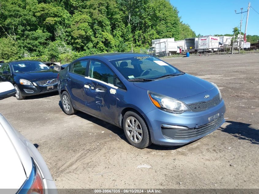 2016 KIA RIO LX