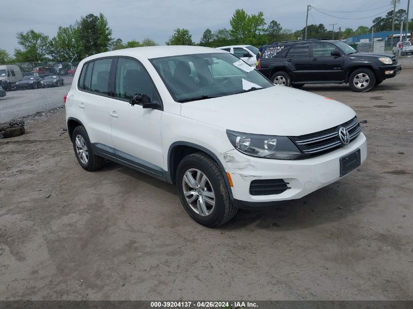 2014 VOLKSWAGEN TIGUAN S