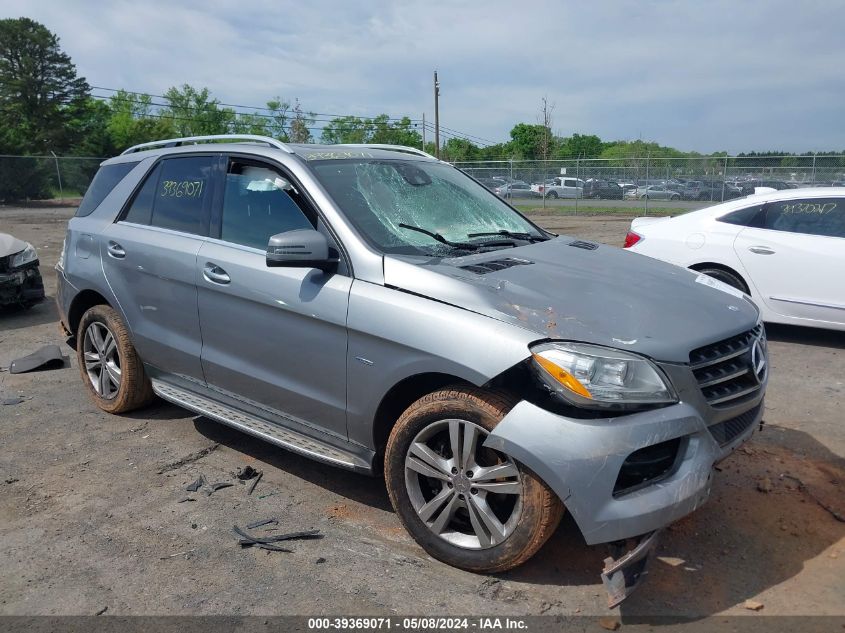 2012 MERCEDES-BENZ ML 350 BLUETEC 4MATIC