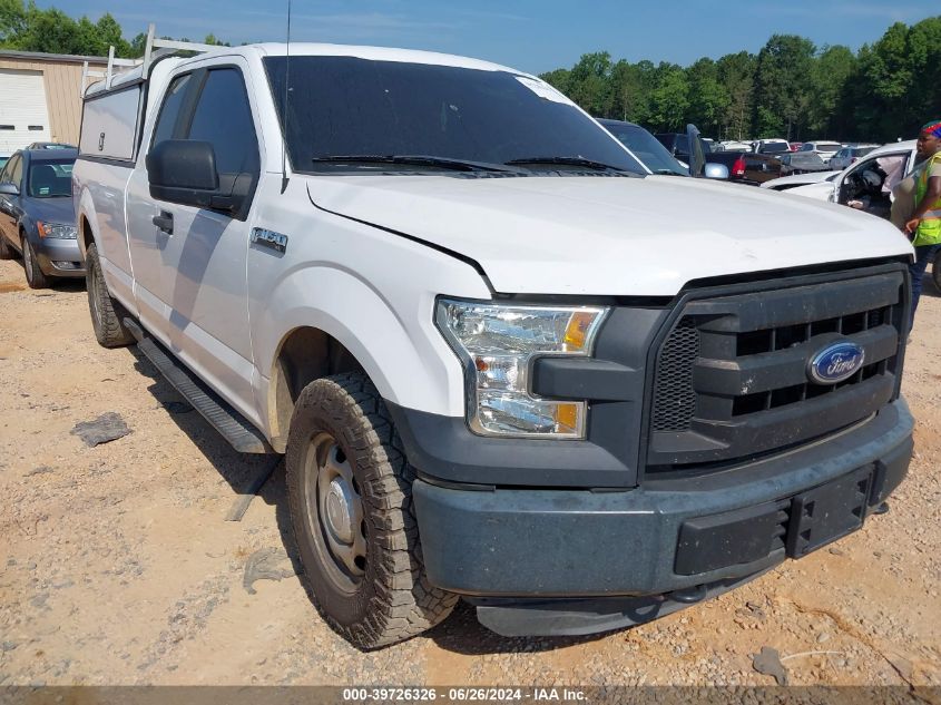 2016 FORD F-150 SUPER CAB