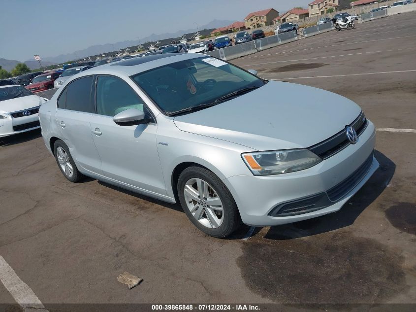 2013 VOLKSWAGEN JETTA HYBRID