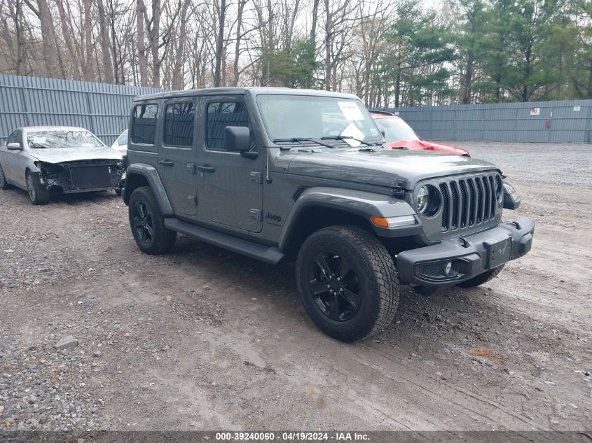 2021 JEEP WRANGLER UNLIMITED SAHARA ALTITUDE 4X4