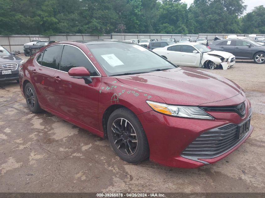 2018 TOYOTA CAMRY XLE