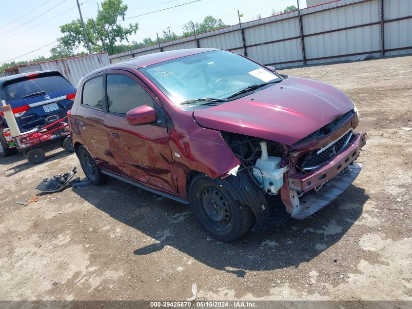 2017 MITSUBISHI MIRAGE ES