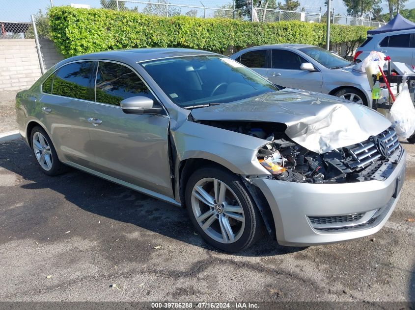 2014 VOLKSWAGEN PASSAT 2.0L TDI SE