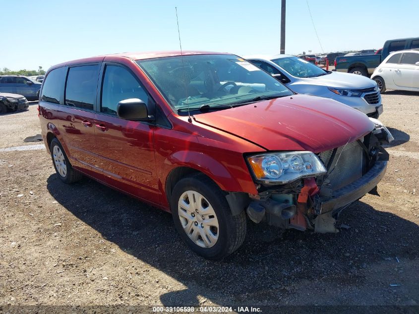 2015 DODGE GRAND CARAVAN SE