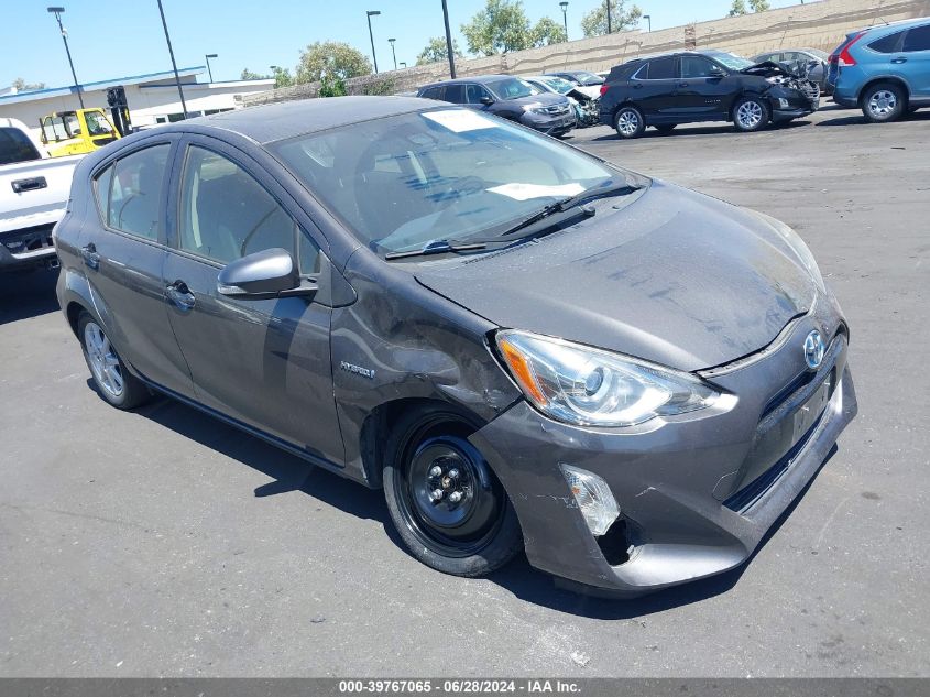 2016 TOYOTA PRIUS C THREE