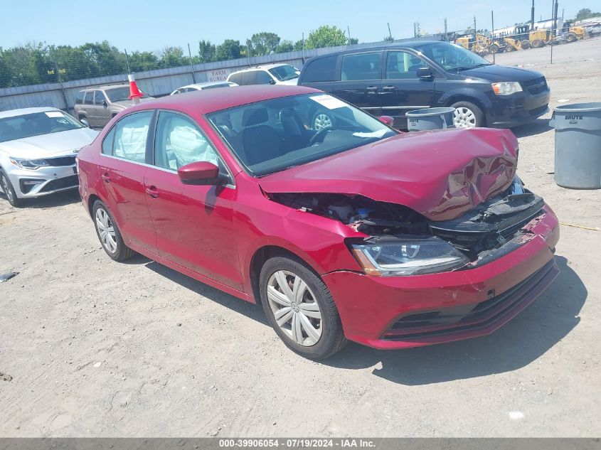 2017 VOLKSWAGEN JETTA 1.4T S