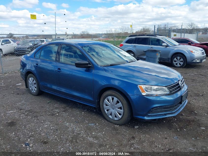 2016 VOLKSWAGEN JETTA 1.4T S