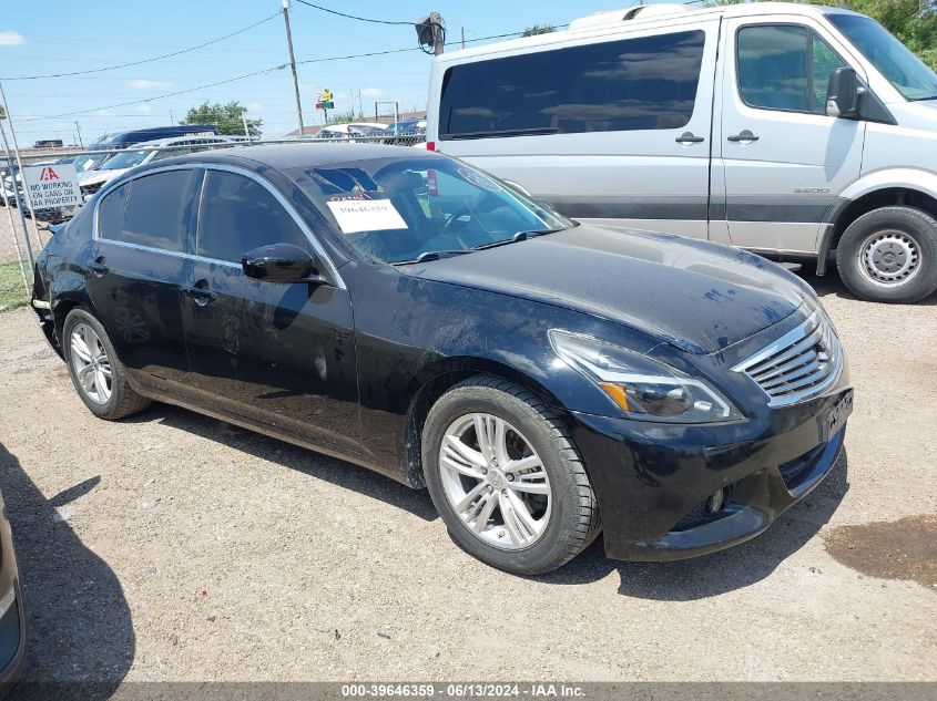 2012 INFINITI G37 SPORT