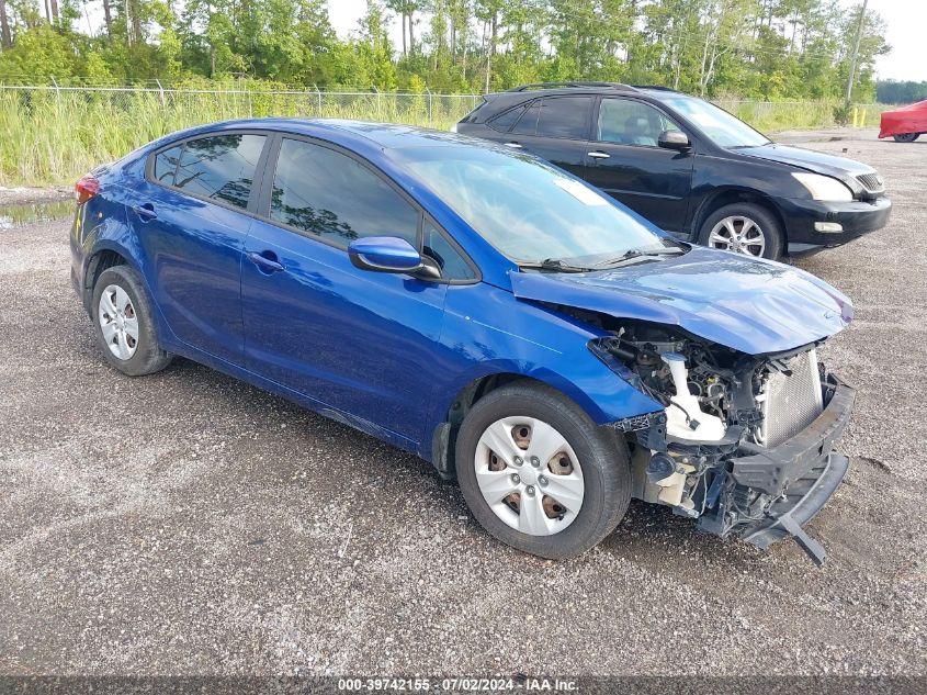 2018 KIA FORTE LX