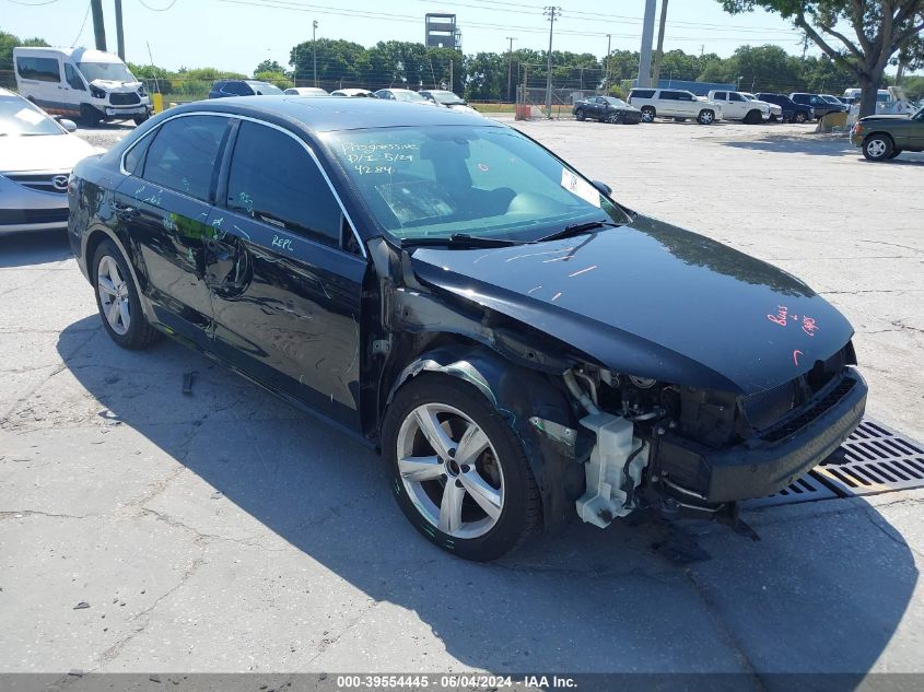 2012 VOLKSWAGEN PASSAT 2.5L SE