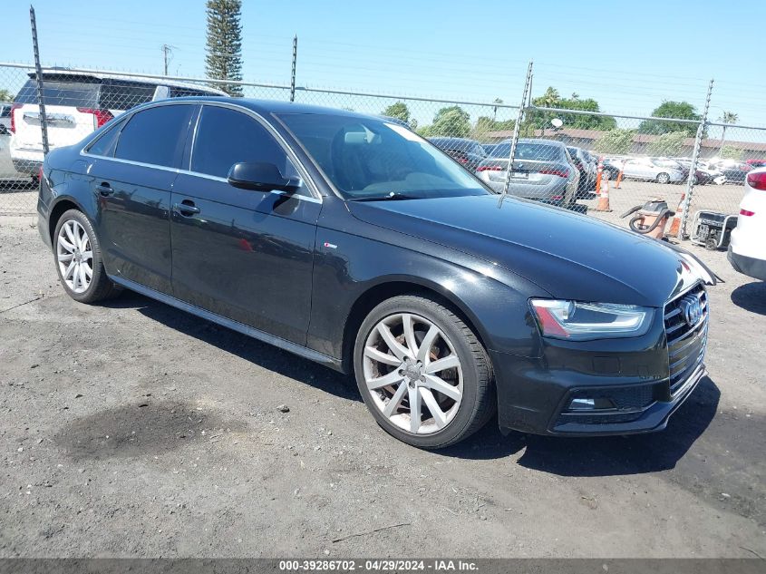 2014 AUDI A4 2.0T PREMIUM