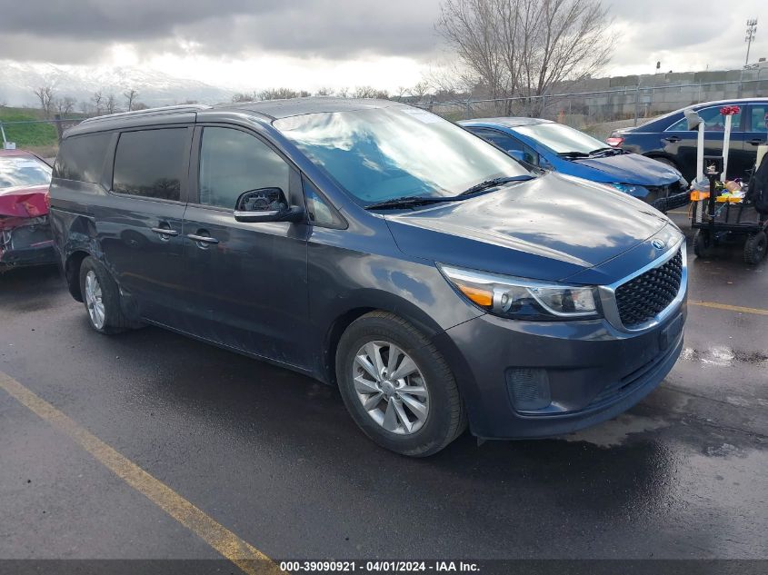 2015 KIA SEDONA LX