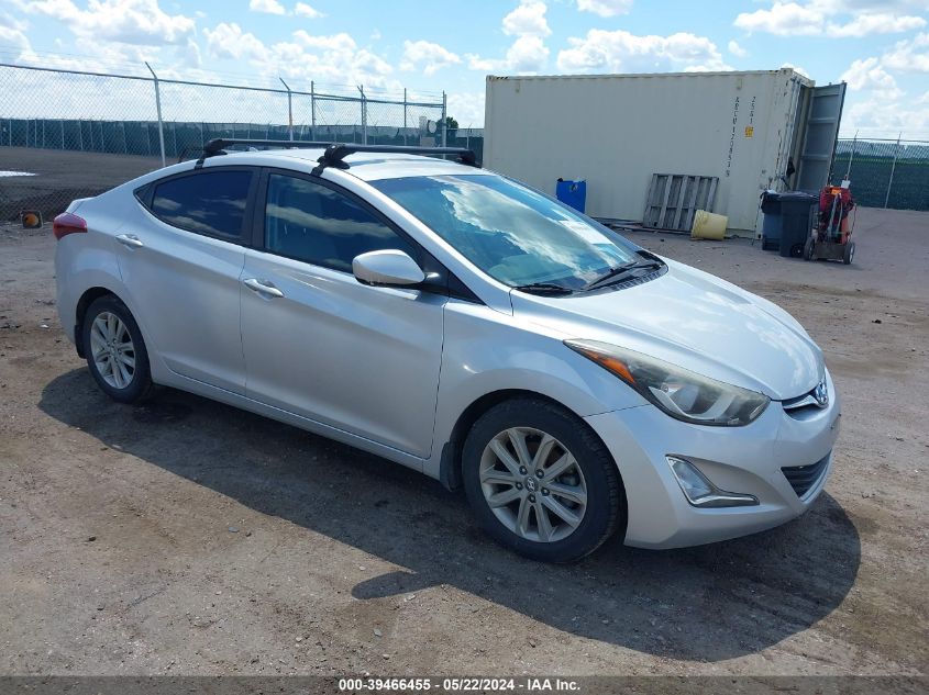 2015 HYUNDAI ELANTRA SE