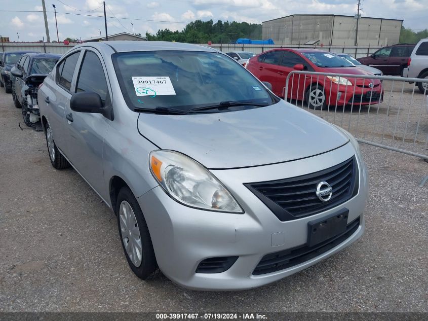 2014 NISSAN VERSA 1.6 S+