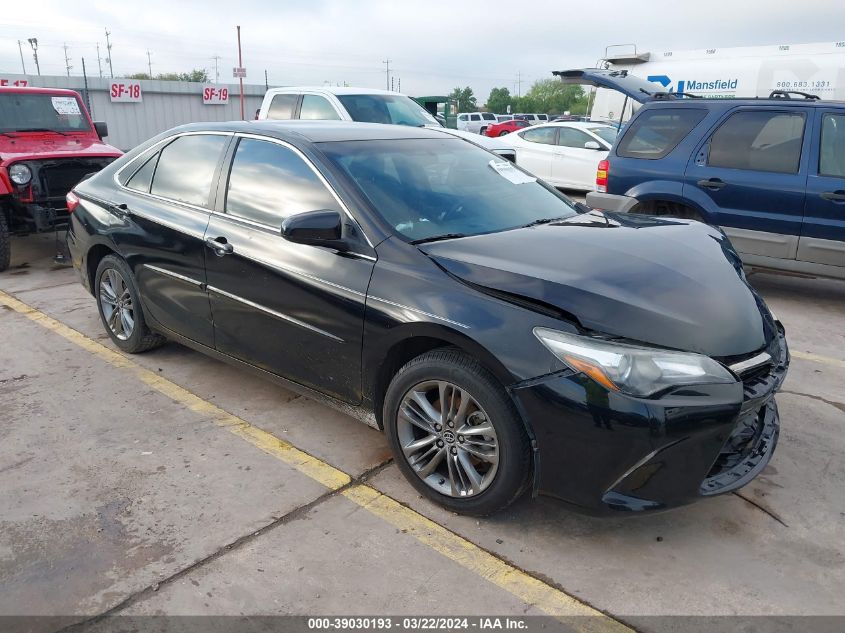 2016 TOYOTA CAMRY SE