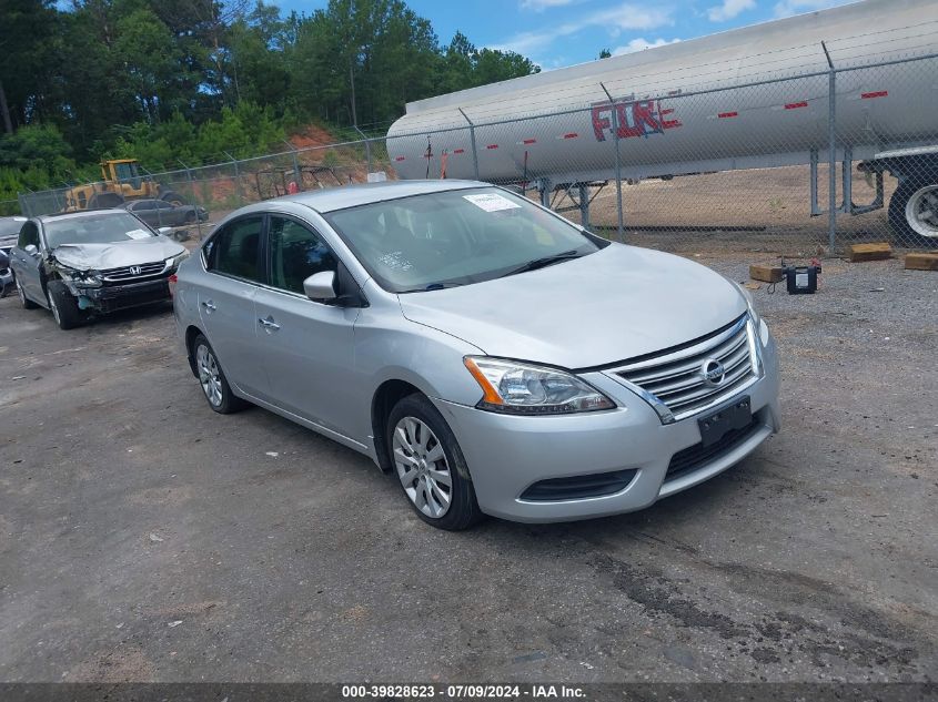 2015 NISSAN SENTRA SV