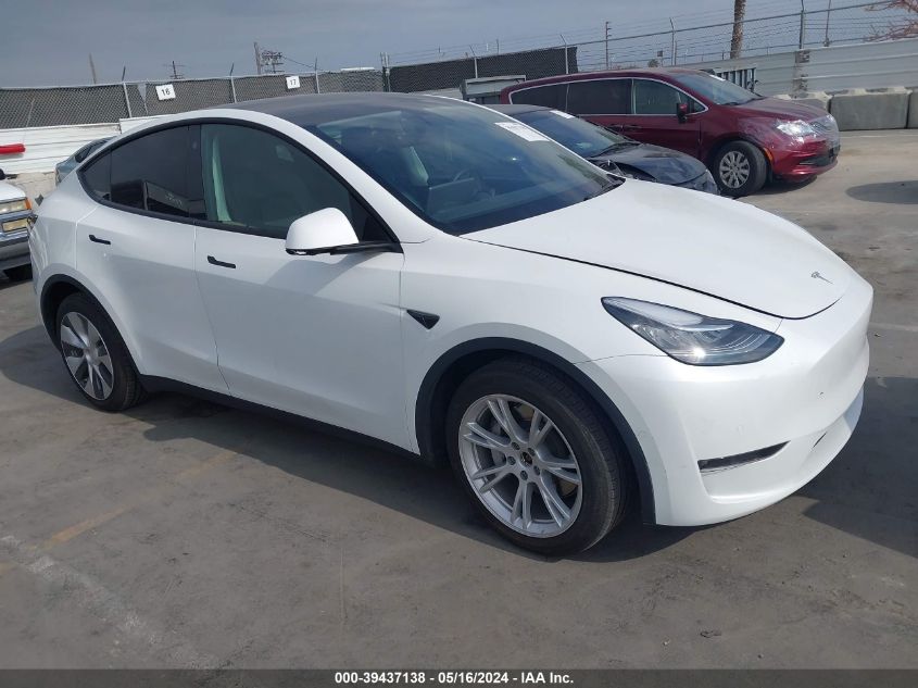 2021 TESLA MODEL Y LONG RANGE DUAL MOTOR ALL-WHEEL DRIVE