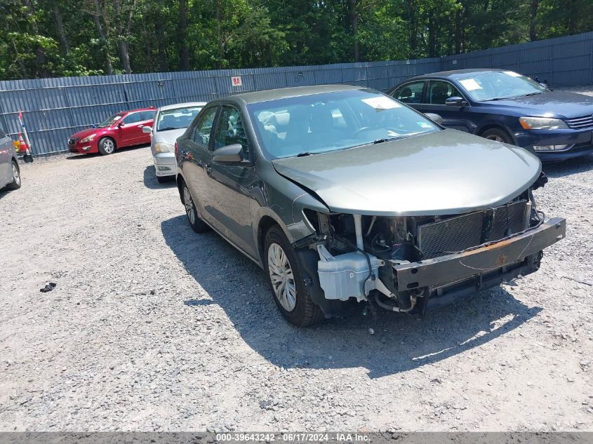 2012 TOYOTA CAMRY LE