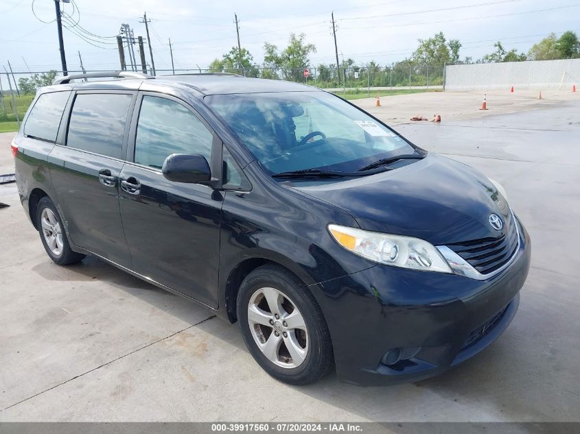 2015 TOYOTA SIENNA LE 8 PASSENGER