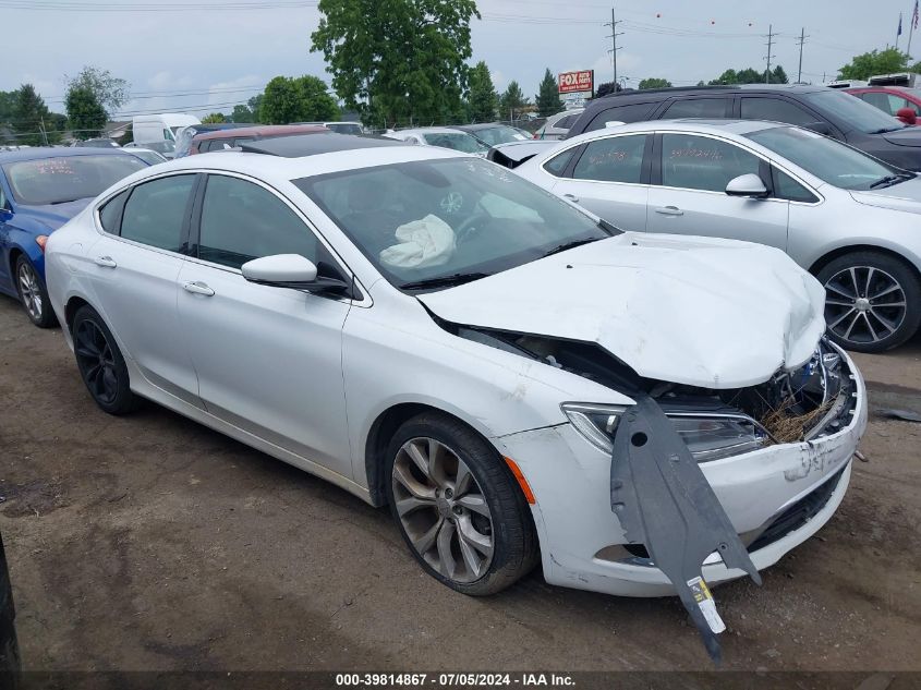 2016 CHRYSLER 200 C