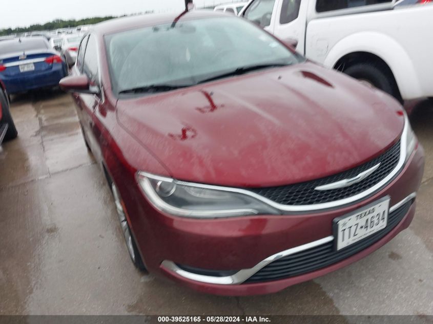 2015 CHRYSLER 200 LIMITED