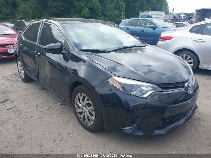 2016 TOYOTA COROLLA LE