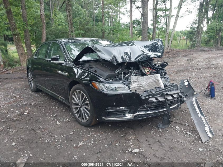 2018 LINCOLN CONTINENTAL SELECT