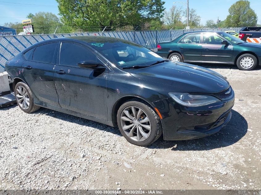 2015 CHRYSLER 200 S