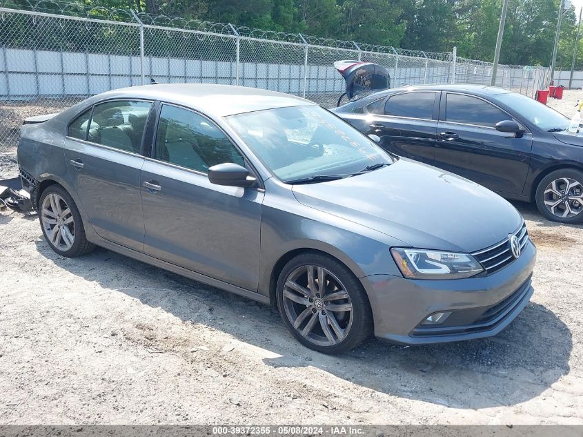 2016 VOLKSWAGEN JETTA 1.8T SPORT