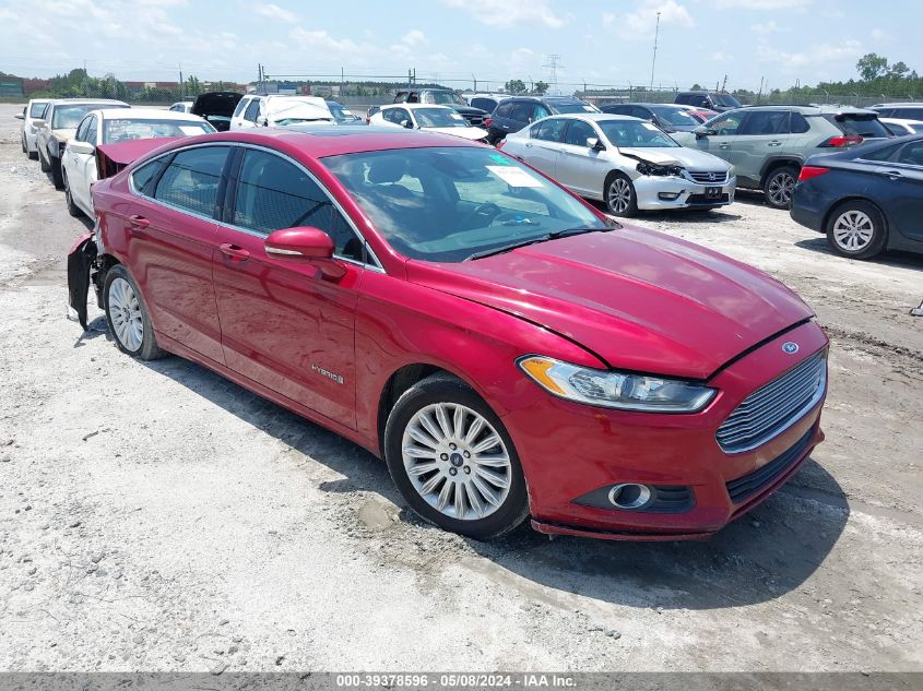 2015 FORD FUSION HYBRID SE